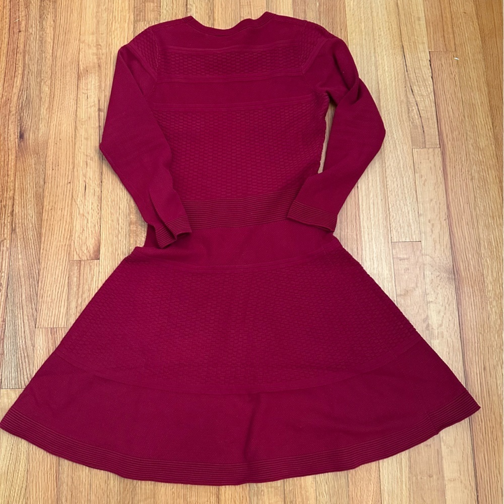Sandro Rolly Dress Red Size FR 2 # - Picture 5 of 15